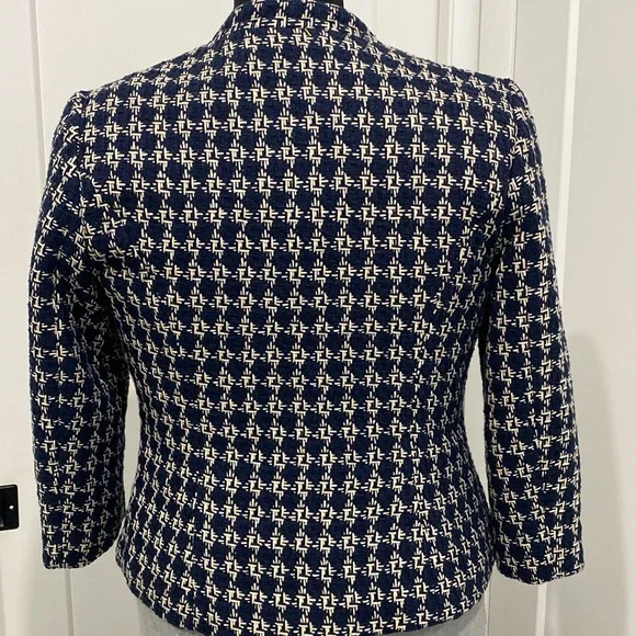 NWT Banana Republic Tweed Blazer 3/4 Sleeve |Size 8 - Picture 5 of 11